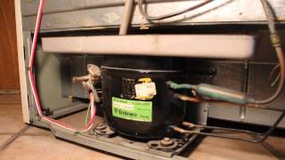 Noisy Rattling Refrigerator Compressor [upl. by Gati]