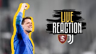 🔴 WATCH NOW SALERNITANA VS JUVENTUS  LIVE REACTION 💪⚪⚫ [upl. by Ancelin131]