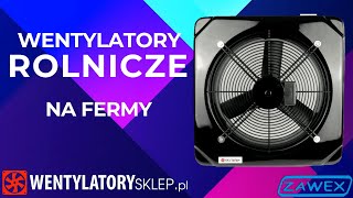 Wentylatory rolnicze na fermy  wwwwentylatoryskleppl [upl. by Evad819]