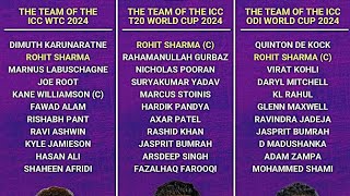 Rohit Sharma is the only player to be a part of ICC Team of the Tournament across all 3 formats 😯🔥 [upl. by Orelle]