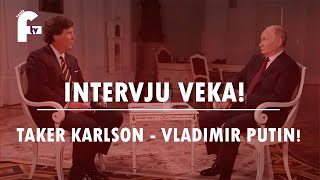 INTERVJU VEKA TAKER KARLSON  VLADIMIR PUTIN [upl. by Ariuqahs]