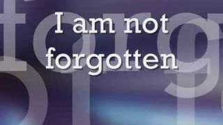 Israel  I Am Not Forgotten lyrics [upl. by Aititel576]