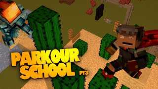 Minecraft How To Parkour quotParkour Schoolquot Pt 3  PRICK Minecraft Parkour [upl. by Thea]