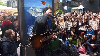 Passenger  Holes HH Busking gig 1352013 [upl. by Tikna]