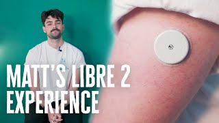 Using a Freestyle Libre 2  Matts Experience  Diabetes UK [upl. by Golanka]