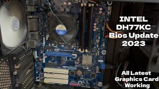 How to update intel dh77kc motherboard bios in 2023 Complete Guide With Bios File [upl. by Quinby]