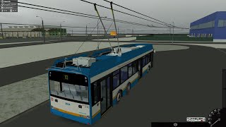 SIMT Simulator  Trolleybus  Solaris 15 [upl. by Narayan357]