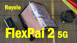 Royole FlexPai 2 5G Foldable Phone  Unboxing amp HandsOn Deutsch [upl. by Ellehsar]