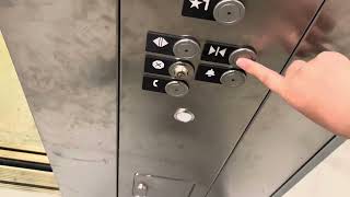 Nice 2019 KONE Ecodisc Traction Elevator 1  West Beach Parkade  White Rock BC [upl. by Ilojne]