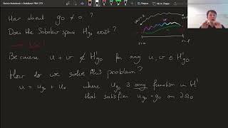 11  Functional analysis  Inhomogeneous Dirichlet conditions [upl. by Savior]