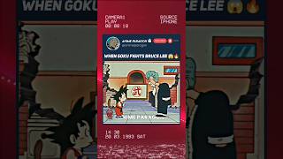 When Goku Fights Naruto 🤯🐐🔥 dragonball naruto goku anime shorts [upl. by Joscelin]