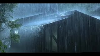 🔴 Rain and Thunder Sounds 247  Dark Screen  Thunderstorm for Sleeping  Pure Relaxing Vibes [upl. by Dlnaod]