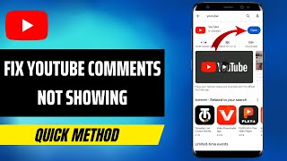 How To fix YouTube Comments Not showing [upl. by Maze]