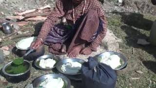 organic food  sisno n dido  village food  Nepal  lajimbudha [upl. by Irmine868]