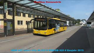 StadtBus Donawörth  Linie1  Donau Ries Klinik  Parkstadt und zuruck  062023  MAN A21 NL323 [upl. by Noreht]