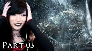 Emiru Plays Dark Souls 3 🗡️ Part 3 Vordt of the Boreal Valley [upl. by Ardnayek]