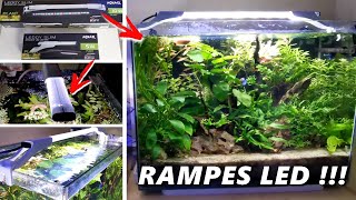 RAMPES LED AQUAEL LEDDY SLIM Aquariophilie by Aquazen [upl. by Halladba]