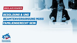 Nikolaus Kramer Besoldung amp und Beamtenversorgung muss familiengerecht sein [upl. by Animaj]