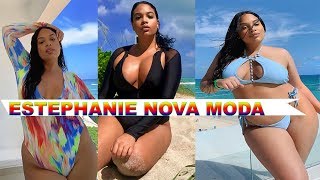 Moda en Trajes de baños para gorditas 2019 con Stephanie Novas [upl. by Oisangi281]