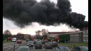 RICKERBY FIRE IN CARLISLE 20 1 2010 [upl. by Beaner]