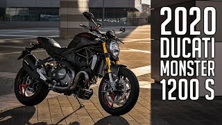 2020 Ducati Monster 1200 S Launch  First Look [upl. by Gausman439]