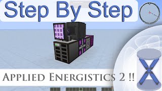 Step By Step Applied Energistics 2  Basic Setup  Minecraft Tutorial [upl. by Am]