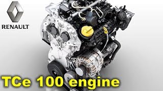 Renault TCe 100 engine Explained 2019 Renault CLIO Engine [upl. by Adiel]