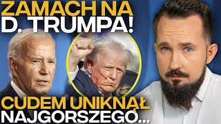 ZAMACH na TRUMPA Kto CHCE SIĘ go POZBYĆ BizWeek [upl. by Alle]