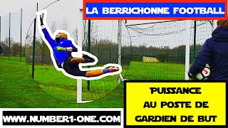 Spécifique gardien de but PUISSANCE AU POSTE GOALKEEPER TRAINING La Berrichonne Châteauroux [upl. by Drake]