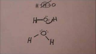 Lewis Structures 2 Water and Ammonia [upl. by Nnaegroeg]