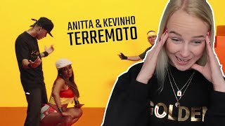 REAGINDO À “TERREMOTO” Anitta e Kevinho [upl. by Yv714]