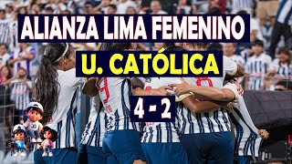 ALIANZA LIMA FEMENINO VS UNIVERSIDAD CATOLICA 42  NOCHE BLANQUIAZUL [upl. by Geneva265]