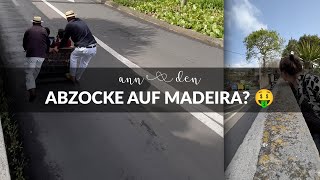 Hier wird man richtig abgezockt Korbschlittenfahrt Funchal  Madeira Vlog 11 [upl. by Goldina]