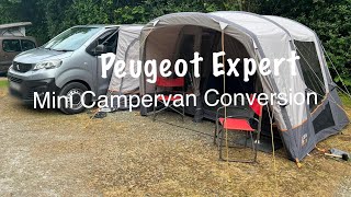 Peugeot Expert Mini Campervan [upl. by Pine884]