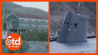 1982 Falklands War  Rare Footage of South Georgia Battle Aftermath [upl. by Dadelos47]