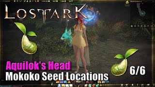 Lost Ark All Aquiloks Head Mokoko Seed Locations [upl. by Lacram]