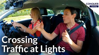 Crossing Oncoming Vehicles at Traffic Lights and Emily Shares Her Fears [upl. by Pennie251]