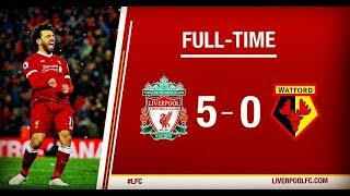 ЧТО ВЫТВОРЯЕТ САЛАХ ОБЗОР МАТЧА Ливерпуль 5  0 Уотфорд  ГОЛЫ МАТЧА  Liverpool  Watford  2018 [upl. by Patrice]