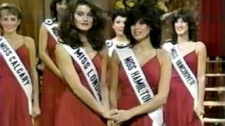 Miss Canada 1982  Crowning Moment [upl. by Alleris]