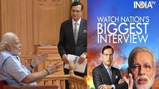 Narendra Modi in Aap Ki Adalat Full Interview [upl. by Kcub753]