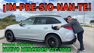 ¡IMPRESIONANTE Nuevo MERCEDES GLC 300e SÚPER PRUEBA DEFINITIVA PHEV Autonomía eléctrica MOTORK [upl. by Nhoj]