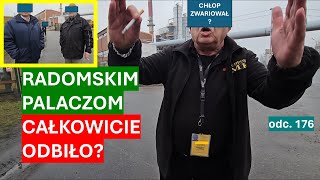 Były wojskowy się odpalił bo filmuję obiekt w Radomiu Szychy z zakładu przyszły mu pomóc 176 [upl. by Ainola]