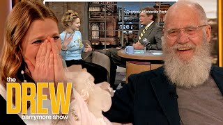 David Letterman Rewatches the Iconic Moment Drew Barrymore Flashed Him on TV 25 Years Ago Extended [upl. by Zela]