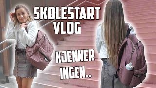 Back2School vlog Første skoledag på ny skole Hitter 40 tusen Mina Jacobsen [upl. by Lorien520]