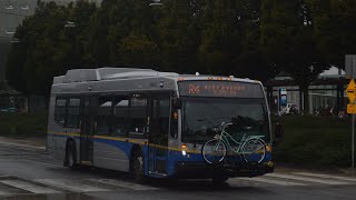 2009 novabus lfs hev 9430 on R4 ubc [upl. by Elleraj]