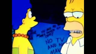 No tv and no beer make homer go crazy [upl. by Edla]