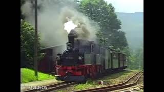 Die Fichtelbergbahn  Cranzahl  Oberwiesenthal 1992 [upl. by Ellehcer]