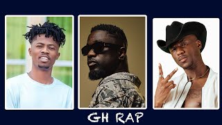 SARKODIE  KWESI ARTHUR  JOEY B  MEDIKAL  AMERADO  BLACK SHERIF Gh Rap Mix 2023  Bkay Studios [upl. by Karlan]