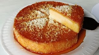 Pwede Pala Ang Glutinous Rice Flour Gawing Napakasarap Na Dessert  Glutinous Rice Flour Leche Flan [upl. by Augie]