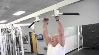 88 year old Fred Archambault attempts 20 pullups [upl. by Xed971]